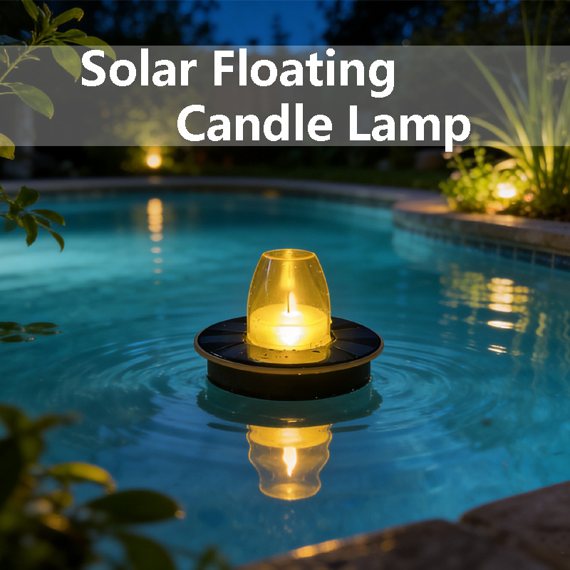 Solar Floating Pool Candle Light