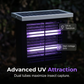 Solar-Powered Outdoor Bug Zapper