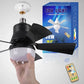 🔥2-IN-1 PORTABLE CEILING FAN & LIGHT with Remote Control
