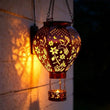 🎈Solar Hot Air Balloon Lantern – Auto-On, Hollow-Out Projection, Weatherproof 🌿