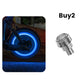 Wire-Free Motorcycle Valve Cap Light