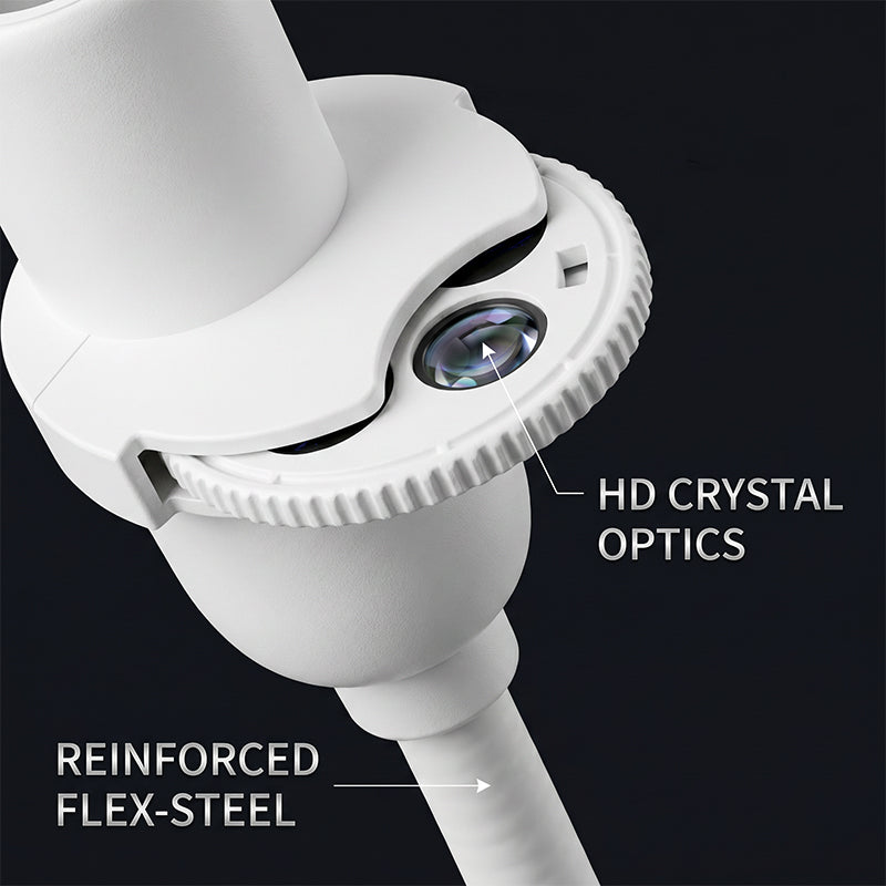 Flexible Gooseneck Star & Moon Projector Lamp