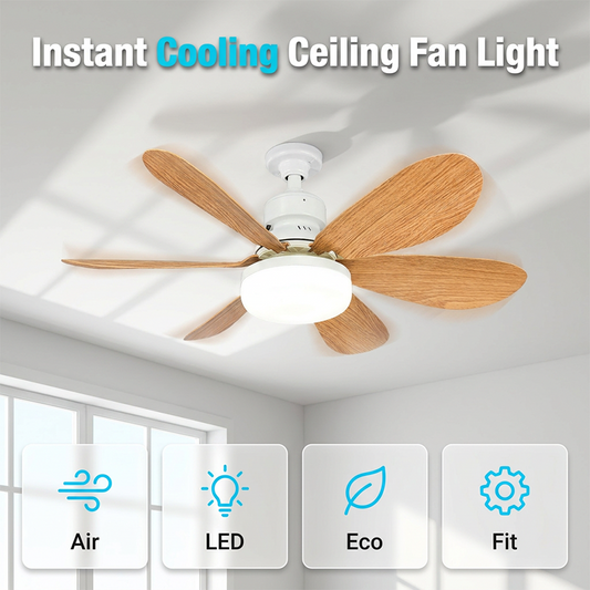 2-in-1 Smart Ceiling Fan Light