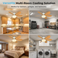 2-in-1 Smart Ceiling Fan Light