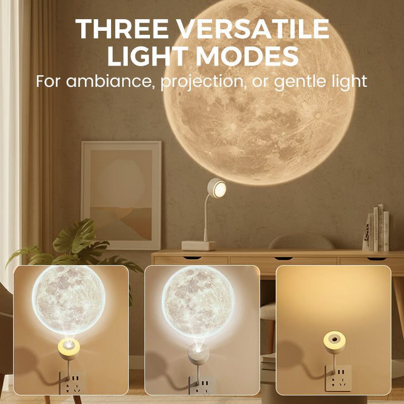 Mini USB Moon Projector Light
