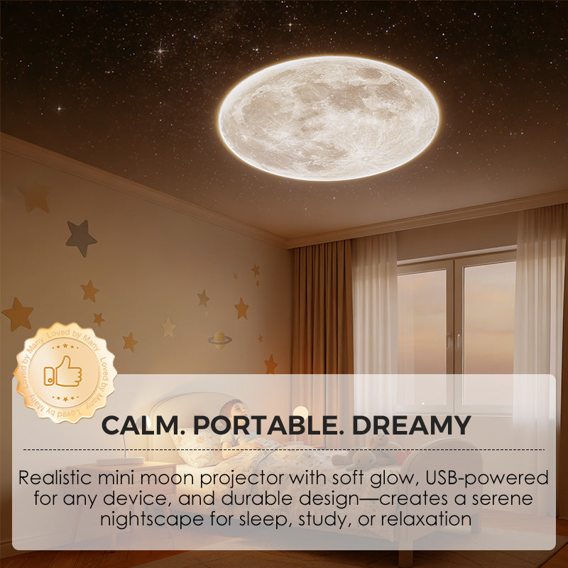Mini USB Moon Projector Light