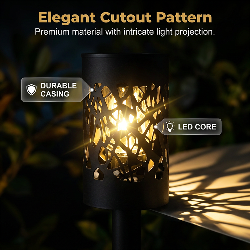 Solar Garden Lights for Outdoor Pathways(4PCS)
