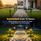 Solar Garden Lights for Outdoor Pathways(4PCS)