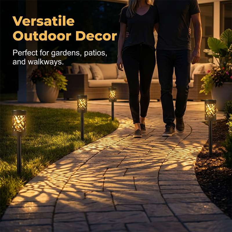 Solar Garden Lights for Outdoor Pathways(4PCS)