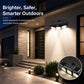 Adjustable Solar Motion Sensor Wall Light