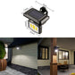 Adjustable Solar Motion Sensor Wall Light