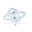 Modern LED Ceiling Fan with Light & Remote
