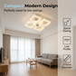 Modern LED Ceiling Fan with Light & Remote