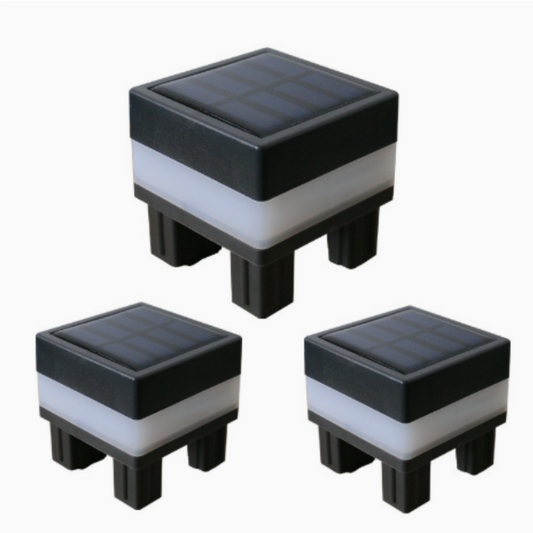 💡Waterproof Solar Post Cap Lights – Auto on/off & energy-saving – Fits 4x4 posts, perfect for fences, decks or driveways🌙