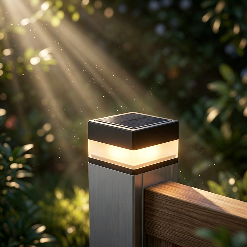 💡Waterproof Solar Post Cap Lights – Auto on/off & energy-saving – Fits 4x4 posts, perfect for fences, decks or driveways🌙