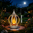 Realistic Flame Solar Hanging Lantern