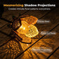 Solar Iron Lotus Garden Stake Light