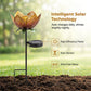 Solar Iron Lotus Garden Stake Light