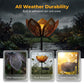 Solar Iron Lotus Garden Stake Light