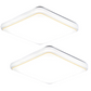 💡Modern Minimalist LED Ceiling Light – Eye-caring & 3-color dimmable – Square flush mount – sleek and energy-efficient 🏠💡