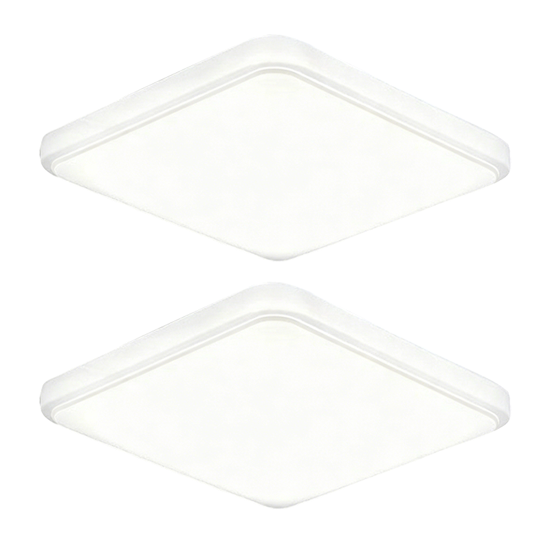 💡Modern Minimalist LED Ceiling Light – Eye-caring & 3-color dimmable – Square flush mount – sleek and energy-efficient 🏠💡