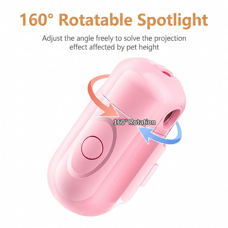 🐾Anti-Lost Pet Glow Collar Projector Light with Breed Patterns