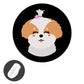 🐾Anti-Lost Pet Glow Collar Projector Light with Breed Patterns