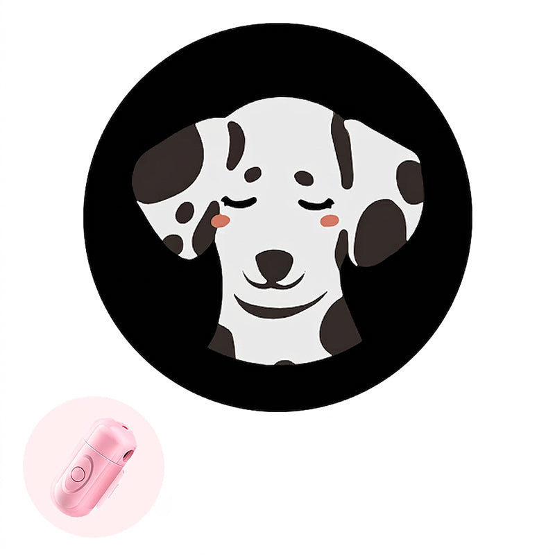 🐾Anti-Lost Pet Glow Collar Projector Light with Breed Patterns
