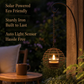 Solar Glow Candle Lantern