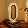 🔥 Stylish Rechargeable Touch Bedside Night Light｜3 Color Temperature Acrylic LED Desk Lamp ✨