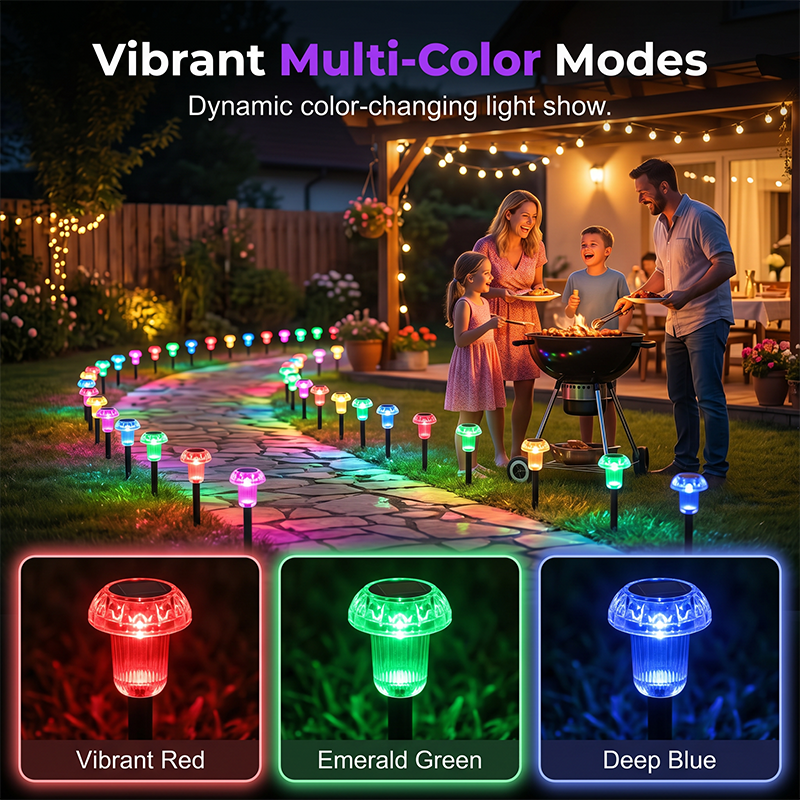 Solar Powered Garden Lights for Outdoor Pathways