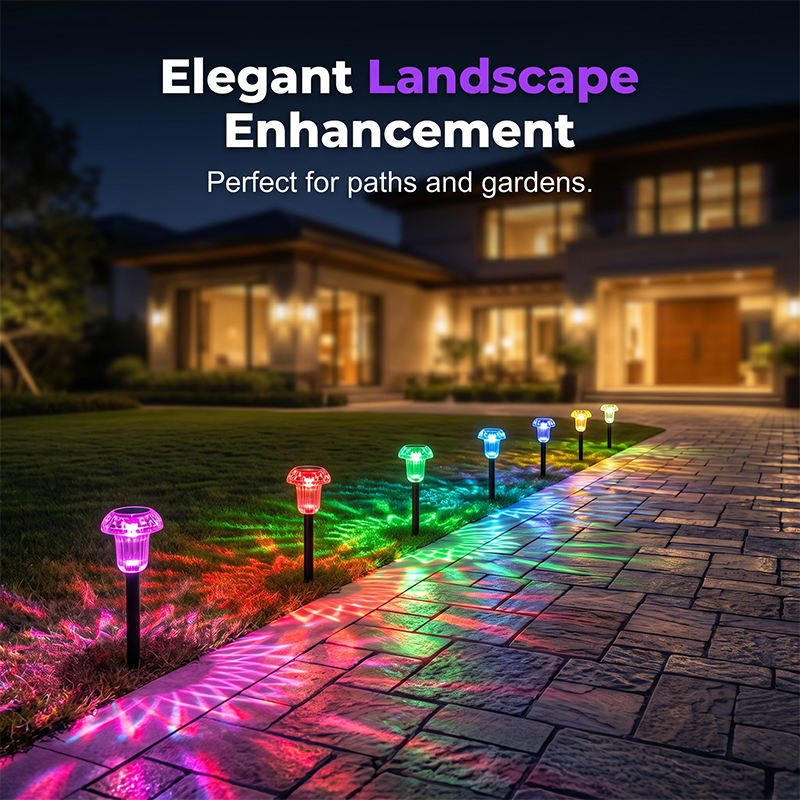 Solar Powered Garden Lights for Outdoor Pathways