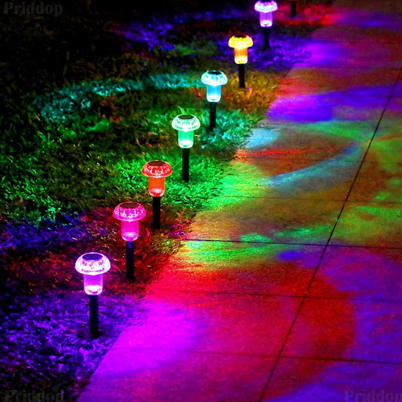Solar Powered Garden Lights for Outdoor Pathways