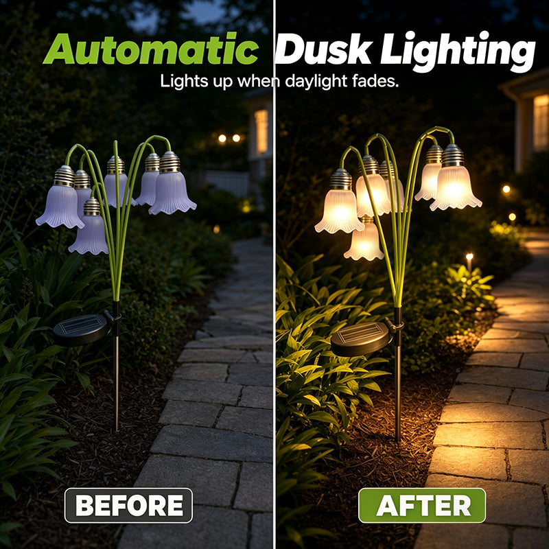 Solar Flower Lights – Bloom by Day, Glow by Night 💐💡