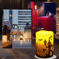 🎃 3Pcs Halloween Battery Operated Flameless LED Candles – Realistic Flicker, Safe & Spooky Decor 🕯️