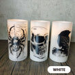 🎃 3Pcs Halloween Battery Operated Flameless LED Candles – Realistic Flicker, Safe & Spooky Decor 🕯️
