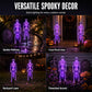 Solar Skeleton Ground Stake Lights Outdoor Waterproof Halloween Decor Lights
