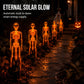 Solar Skeleton Ground Stake Lights Outdoor Waterproof Halloween Decor Lights