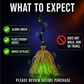 🧹Animated Witch Broom Halloween Decoration with Lights and Sound🧙