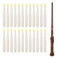 Magical Wand Remote Floating LED Taper Candles Set
