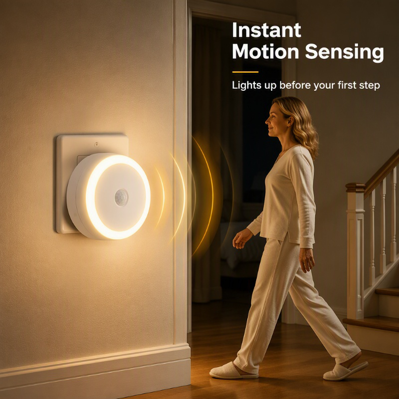 💞Plug-in Motion Sensor Night Light