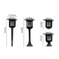 Solar Powered 2-in-1 Mosquito Zapper & Garden Light