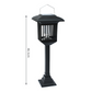 Solar Powered 2-in-1 Mosquito Zapper & Garden Light