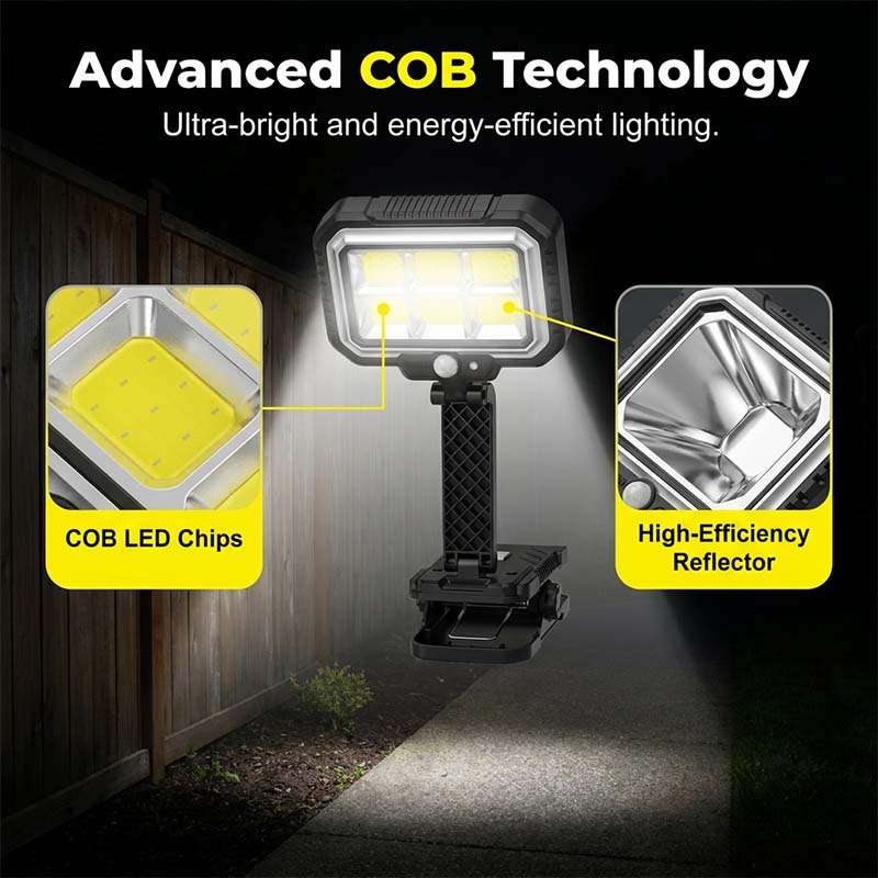Clip-On Solar Motion Sensor Light