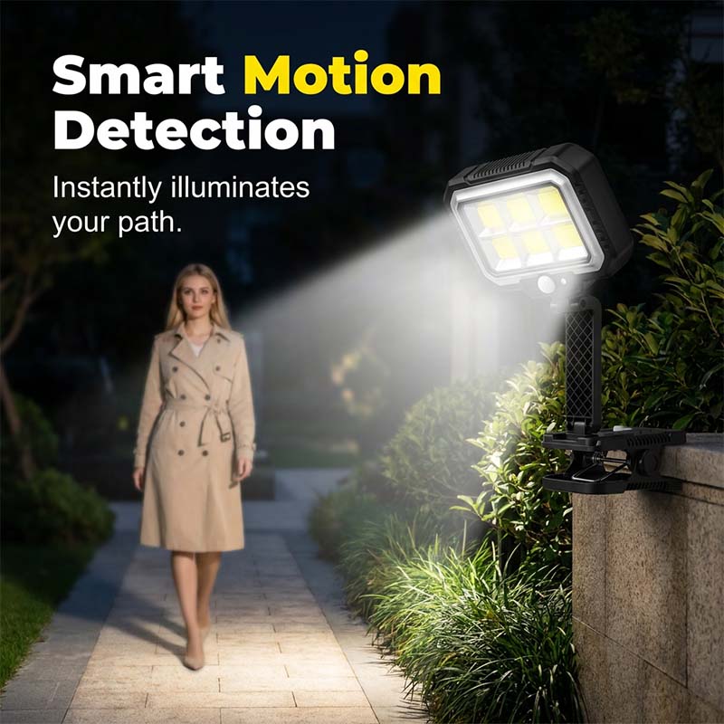 Clip-On Solar Motion Sensor Light