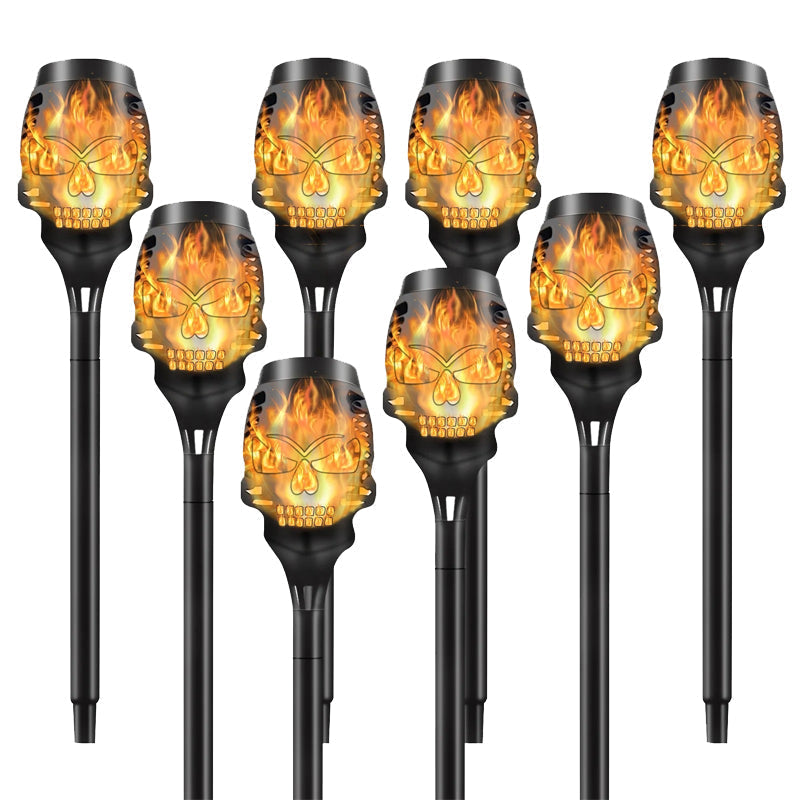 🎃 Halloween Deal | Solar Skull Stake Lights