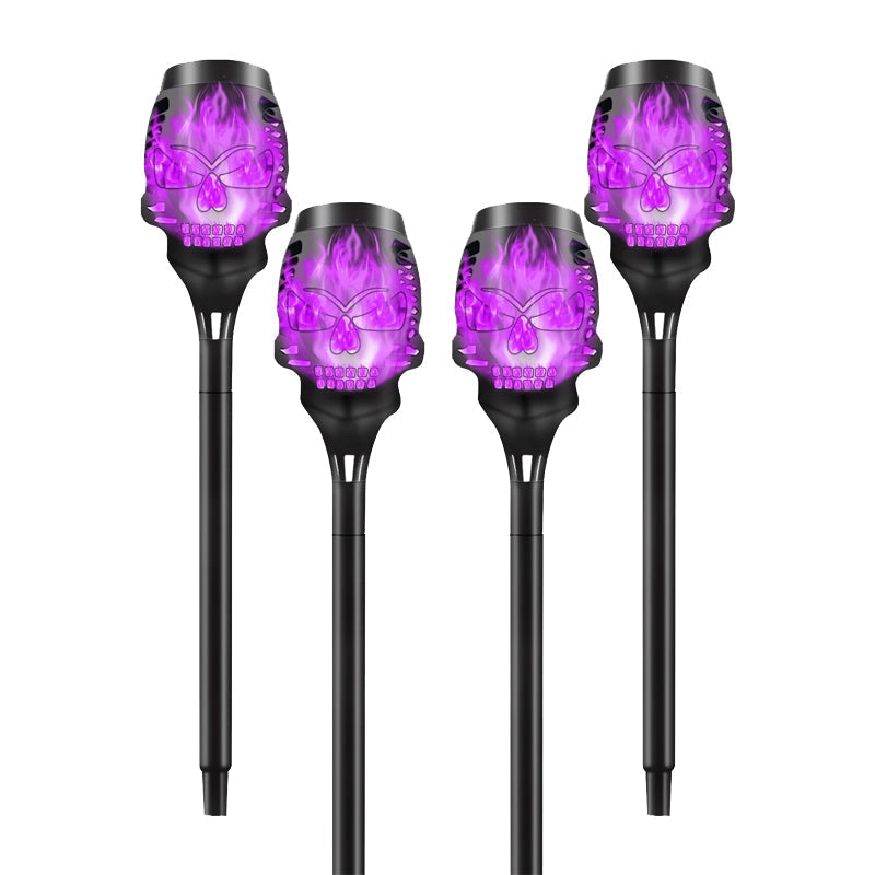 🎃 Halloween Deal | Solar Skull Stake Lights