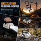 🏕️ Multi-Functional — Lantern, Work Light & Device Charger