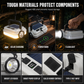 🏕️ Multi-Functional — Lantern, Work Light & Device Charger
