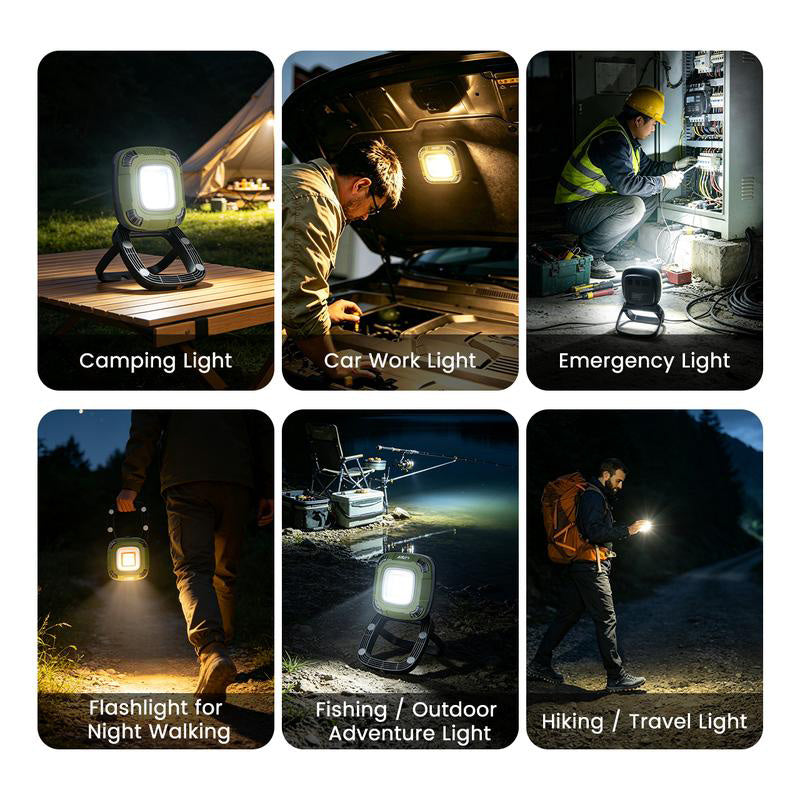 🔦 Portable Multifunctional LED Emergency Light – Bright, Long‑Lasting, Multi‑Use ⛺